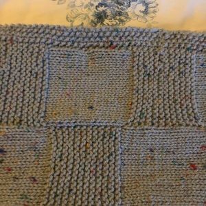 Hand Knit Baby Blanket